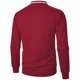 thumbnail image 4 of pstuiky hombres de manga larga, Chaqueta de manga larga con cuello alto y cremallera de color liso para hombre Tops de hombre m, 4 of 4