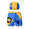 thumbnail image 1 of Swim Trunks for Men Quick Dry Elastic Waist Printed Beach Board Shorts 2 Pc, 1 of 4