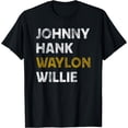 thumbnail image 1 of Johnny Hank Waylon Willie T-Shirt - As Picture - M, 1 of 2