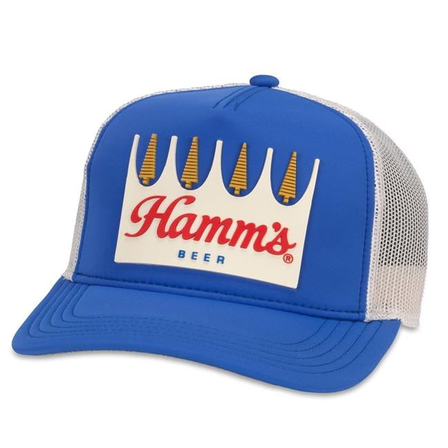 Hamms 49902 Hamms Beer Vintage Blue Trucker Hat