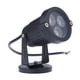 thumbnail image 3 of Led Césped Jardín Luz De Inundación Patio Patio Camino Proyector Lámpara Con Base Impermeable Blanco Frío Ac / Dc 12V 3 * 3W Moyic HA025575-01, 3 of 3