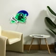 thumbnail image 6 of Tulane Green Wave LED Neon Sign, 6 of 8