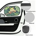 thumbnail image 5 of KUIFORTI Car Window Shades, Cling Car Sun Shade for Rear Window and Side Window, 2 Pack Stretchable Car Window Screens, Adjustable Window Cover, Frog, 5 of 6