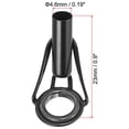 thumbnail image 2 of 4.6mm Stainless Steel Fishing Rod Tip Repair Kit Pole Ring Guide Replacement, Black 8 Pack, 2 of 5