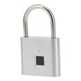 thumbnail image 4 of Fingerprint Lock, Compact Structure Fingerprint  Hold 10 Fingerprints 0.5S Unlock 3 Color Light  For Luggage For Lockers Silver, 4 of 8