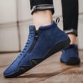 thumbnail image 6 of NOKIO Casual Ankle B𝗈𝗈𝑡𝑠 for Men Side Zipper High Top L𝗈afers Lightweight Non-S𝗅ip Che𝗅sea Shoes Breathable Wide Width Sneakers Comfortable Fashion Outdoor Footwear, 6 of 7