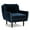 Blue, variant on Kaleido Velvet Lounge Chair
