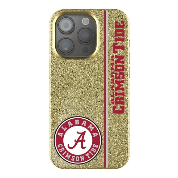 Keyscaper Gold Alabama Crimson Tide iPhone Bling Case