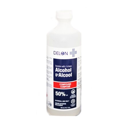 Delon Alcohol 50% (450ml) (Pack of 3)