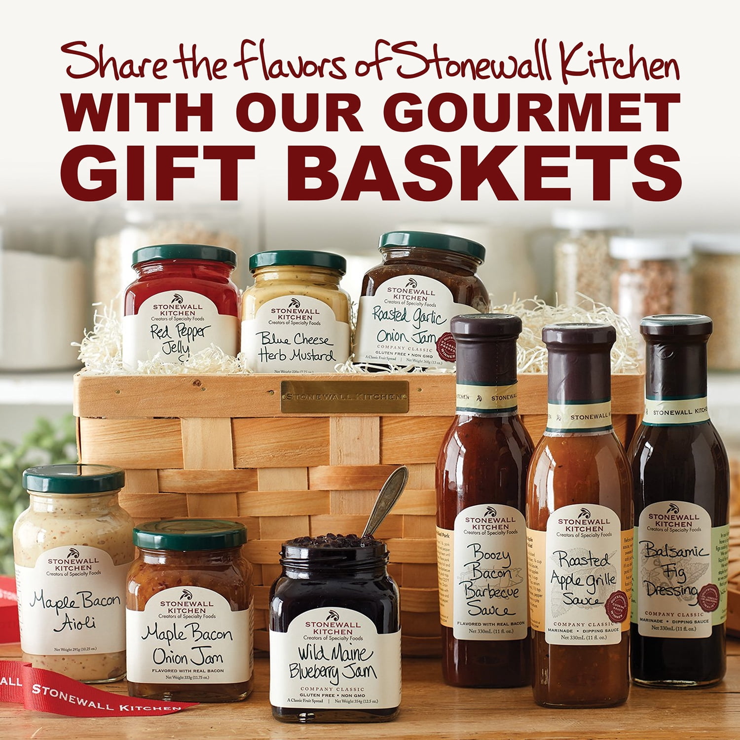 (2 pack) Stonewall Kitchen, Red Pepper Jelly, 13 oz. Jar