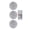 1 controller 3 Lamp, variant on Pool Light RF Remote 13 LED RGB Submersible Light 16 Colors Underwater Lights Swimming Pool Decorative Lights With Magnet