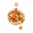 thumbnail image 2 of Christmas Suction Cup Window Light with Warm LED Glow, Gingerbread Acrylic Hanging Decoration for Glass Windows, Doors and Holiday Displays, Festive Indoor Seasonal Decor, 2 of 6
