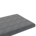 thumbnail image 3 of Matelas Futon Matelassé Carré 6 Pouces Gris, 3 of 10