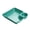 Green, variant on Reusable Separated Plate with Dip Tray Japanese Dumpling Plate Multi Compartment Serving Dish for Chips Charcuterie Easy to Clean Ciozy