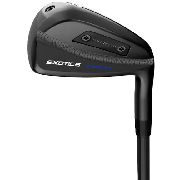 Pre-Owned Tour Edge Exotics Ti Utility Black 19* 3H Hybrid Stf Fuji Ventus Black 8 Excnt