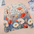 thumbnail image 6 of Watercolor Wildflowers Womens Oversized Sweatshirts Hoodies Crewneck Casual Tops Comfy FallWinter Clothes 2024, 6 of 7