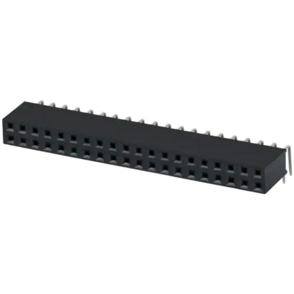 Pack of 5 PPTC202LJBN-RC Conn Female 40POS DL ,1 R/A T1N, Bulk, RoHS