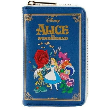 Loungefly: Disney - Alice in Wonderland Classic Book Zip Around Wallet