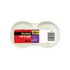 Scotch® Tear By Hand Mailing Packaging Tape, 1.88 in. x 50 yd., Clear, 2 Rolls/Pack