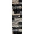 thumbnail image 6 of Momeni Geometric Contemporary Runner Rugs, Black, 6 of 6