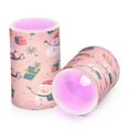 thumbnail image 7 of Yayeee Flameless Candles with Remote Flickering Battery Operated Multi Color Changing, Beige Christmas Snowman, 7 of 7