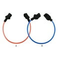 thumbnail image 2 of Toystoory Línea de arnés de windsurf de 2 piezas, accesorios universales para , cuerda fija de seguridad, accesorio para deportes acuáticos, Deportes acuáticos Azul, 2 of 6