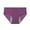 Purple, variant on Kaemgyyd Plus Size Underwear for Women Casual Comfy Breathable Stretch Panties Cotton Low Rise Full Coverage No Show Brief