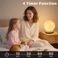 thumbnail image 4 of Doraubia Light Therapy Lamp,10000 Lux Sun Lamp with 3 Color Temperatures,Stepless Brightness,Timer & Memory Function, Happy Sunli, 4 of 6