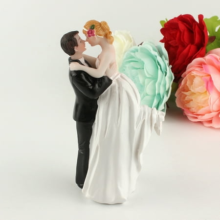 Cake Craft & Decoration Romantic Bride and Groom Wedding Cake Topper Love Favors Figurine Decor DIY Craft Cupcake Decoration Cake Topper(8 styles) ()