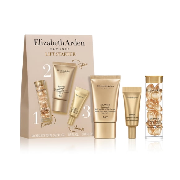 Set de regalo para el cuidado de la piel Elizabeth Arden Lift Starter para mujer, 3 piezas