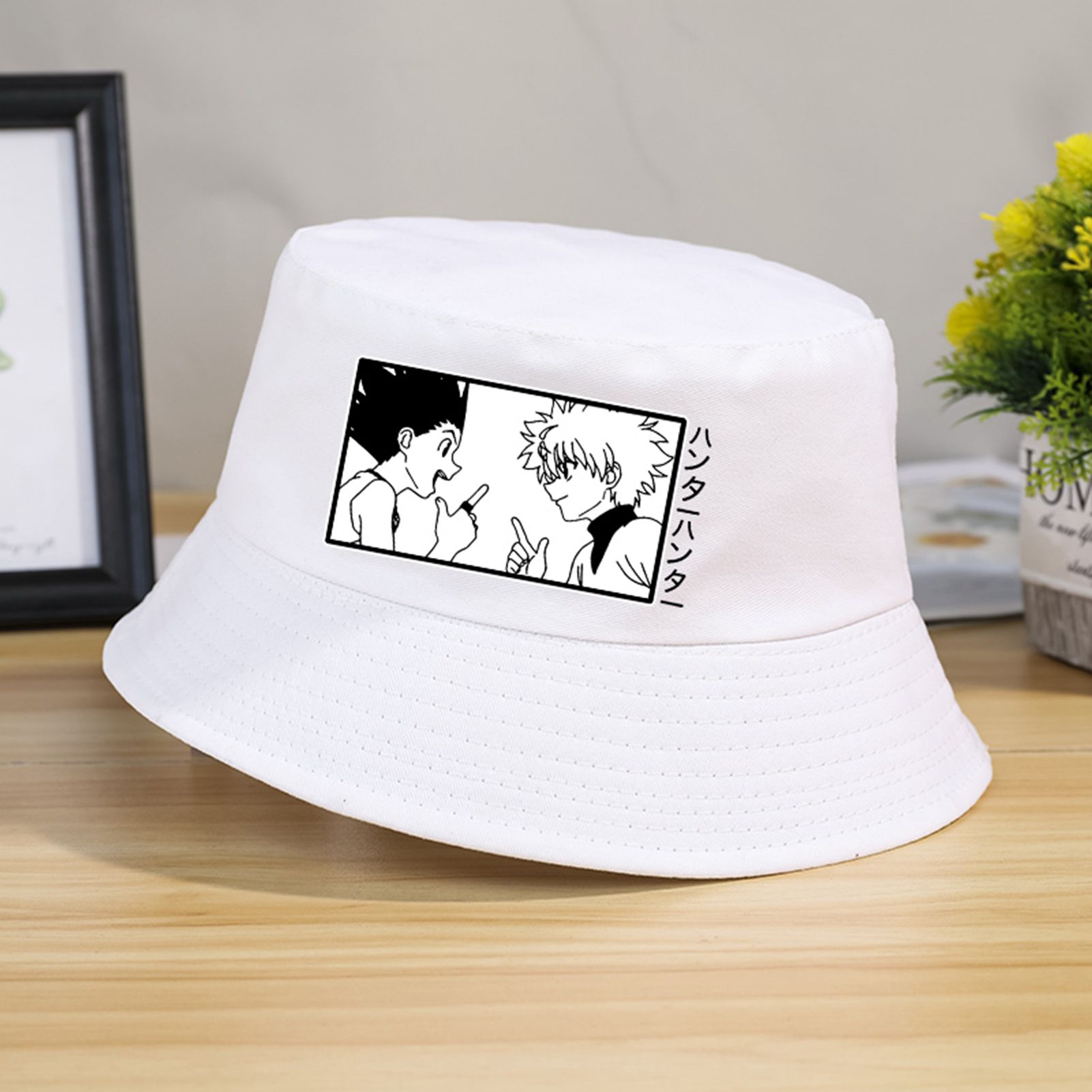 Leuchtend Desertcreations Hunter X Hunter Manga Killua Gon Hisoka Travel Bucket Hat Cartoon Beach Sun Hat Walmart Com
