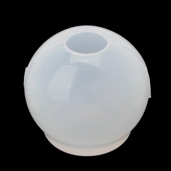 DIY Sphere Round Silicone Mold for Resin Epoxy Jewelry Making Homemade Ball Soap Molds Free Grinding Creative Mold
