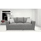 thumbnail image 2 of Sofa EL BAZAR STORE Miami Lino Gris Plata 3 Plazas Modular Moderno, 2 of 4