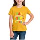 thumbnail image 3 of Blusas y camisas de manga corta con cuello redondo, moda de verano y primavera, para niños, cuello redondo, manga corta, temporada escolar, camiseta estampada, blusa de poliéster para niños, 3 of 5