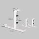 thumbnail image 5 of Percha de ladrillo resistente y ajustable para medias y guirnaldas de chimenea | Gancho para repisa sin taladro con doble gancho para decoración navideña | Se adapta a repisas de 0,3 a 2,17 pulgadas, 5 of 6