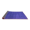 thumbnail image 2 of Ahgly Company Indoor Round Abstract Purple Contemporary Area Rugs, 8' Round, 2 of 4