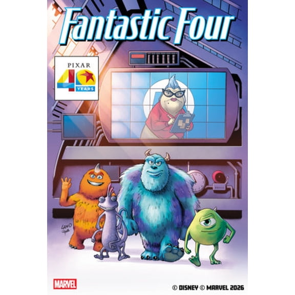 Fantastic Four #16 Pixar 40th Anniversary Monsters Inc Variant - Marvel - September 2 2026