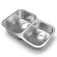 thumbnail image 2 of Hahn Chef Series 60/40 Double Bowl Sink, 2 of 5