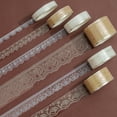 thumbnail image 2 of YUBX Lace Patterns PET Tape Set 6 Rolls Floral Arts Decorative Tapes - Tranquil Dew, 2 of 8