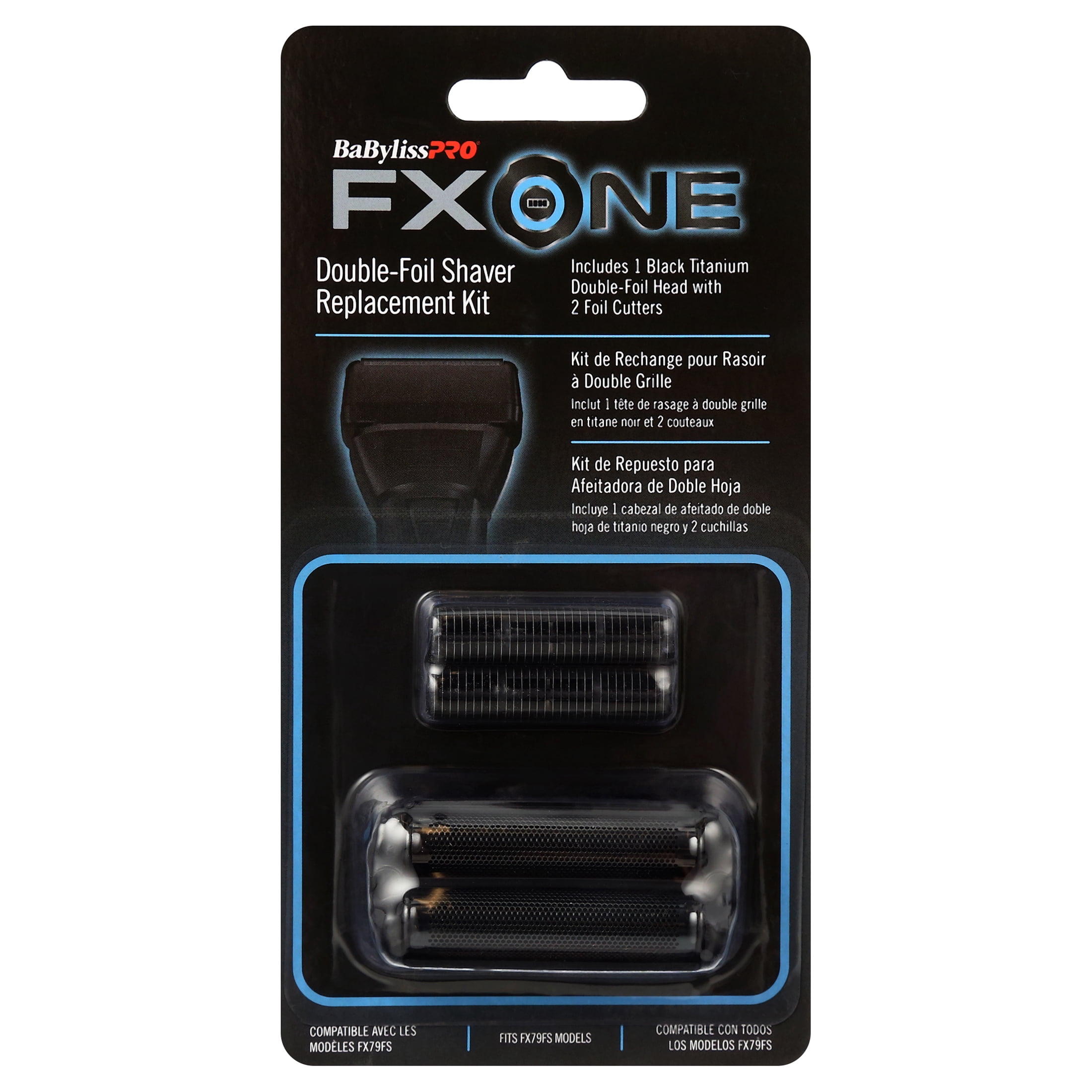 BaBylissPRO® BLACKFX Replacement Foil & Cutter for FX79FSMB