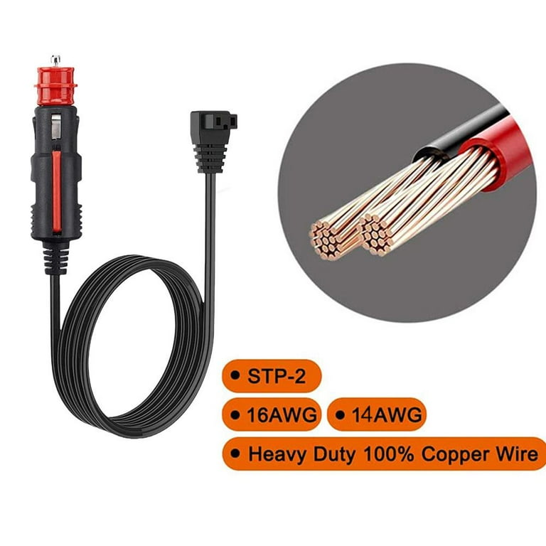 12V/24V Car Refrigerator Cigarette Lighter Plug Compatible Dometic Z0S0