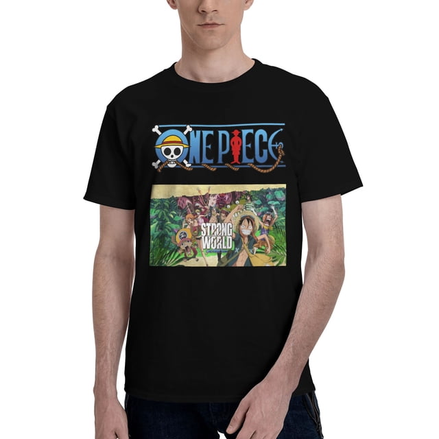 Camiseta de Manga Corta para Hombres Onepiece