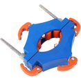 thumbnail image 4 of Cortador de copas de vino, herramienta de corte de vidrio con cuchillo doble de carburo con soporte de acero (azul) (1 pieza), 4 of 5