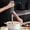 Black, variant on Handheld Meat Grinder, Multifunctional Food Processor for Grinding Mixing Mincing and Baby Food, Powerful Compact Kitchen Appliance for Home Cooking and Meal Preparation