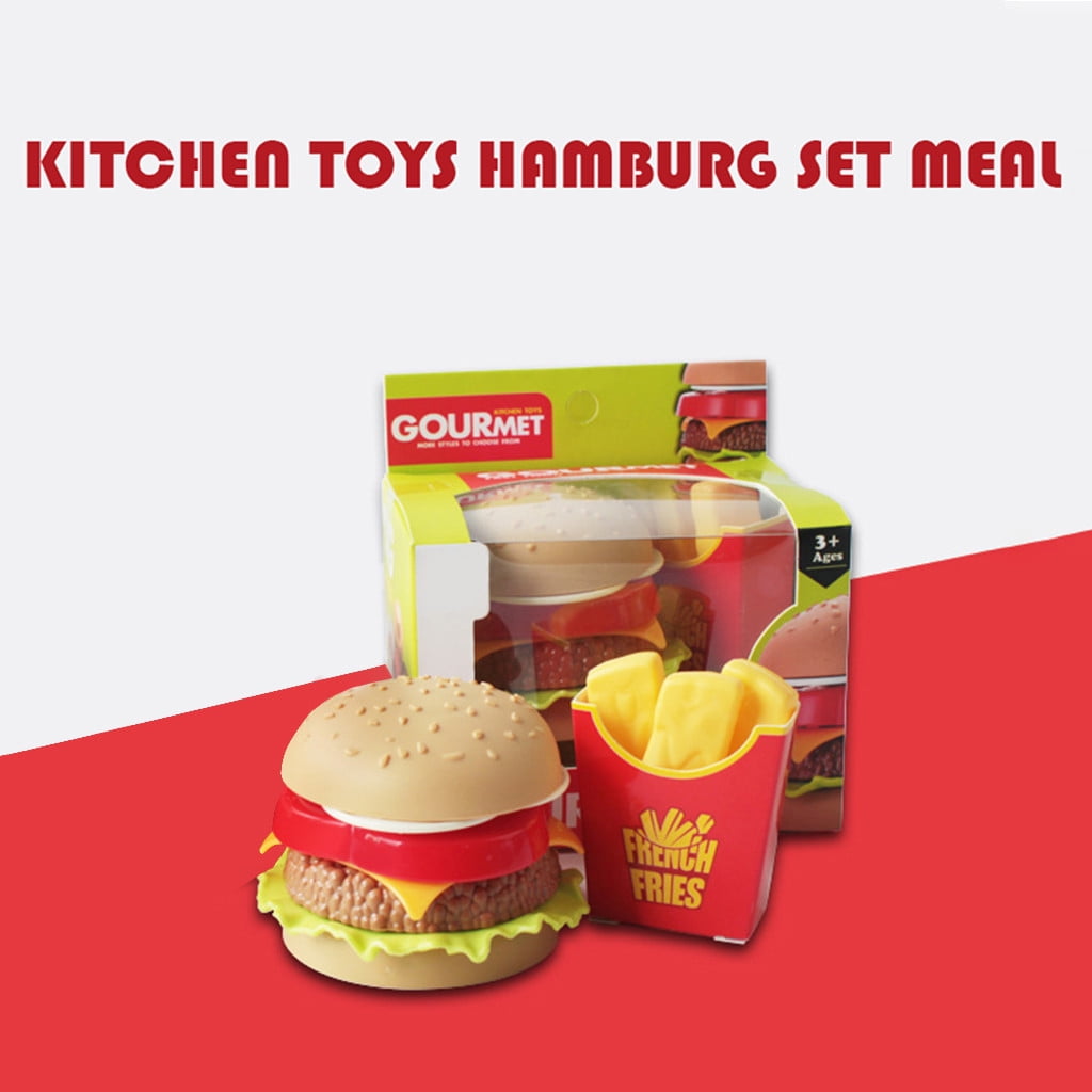 Fast Food Deluxe Dinner Plastic Diner Food For Creative Pretend Play Classic Mea Fast Food Deluxe Dinner Plastic Diner Food For Creative Pretend Play Classic Mea