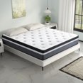thumbnail image 5 of Full Size Mattress, Telino 12'' Plush Hybrid Innerspring and Memory Foam Mattress in a Box for Adult, 5 of 5