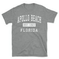 thumbnail image 1 of Apollo Beach Florida Classic Established Men's Cotton T-Shirt, 1 of 1