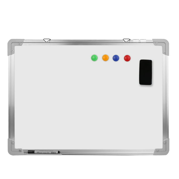 Wall Mounted Whiteboard 24 x 36 inch Aluminum Frame Walmart