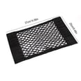 thumbnail image 3 of TIMIFIS Auto Storage Car Storage Net 37 X 25cm Double-Layer Storage Net Bag for Cars Trunk Elastic Net Bag Car Storage Net Bag Other Exterior Accessories, 3 of 7
