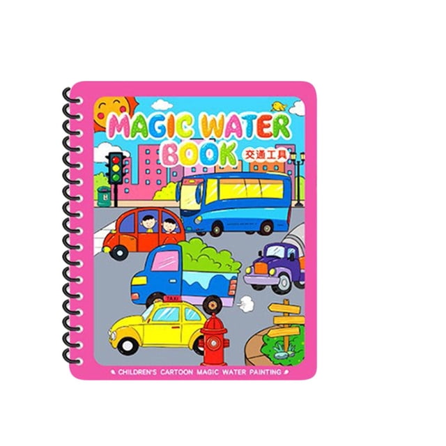 Libro de Pintura de Acuarela para Niños, Graffiti Repetido, Colorear con Pluma de Agua, Libros de Pintura, Libros de Pintura con Pluma de Pintura de Agua, Libros de Pintura con Pluma de Pintura de Agu